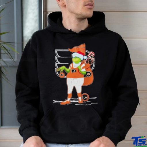 Original Santa Grinch Philadelphia Flyers Christmas 2023 Shirt