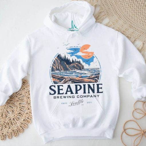 Original Seapine Brewing Company Washington Brewery Box T Shirt