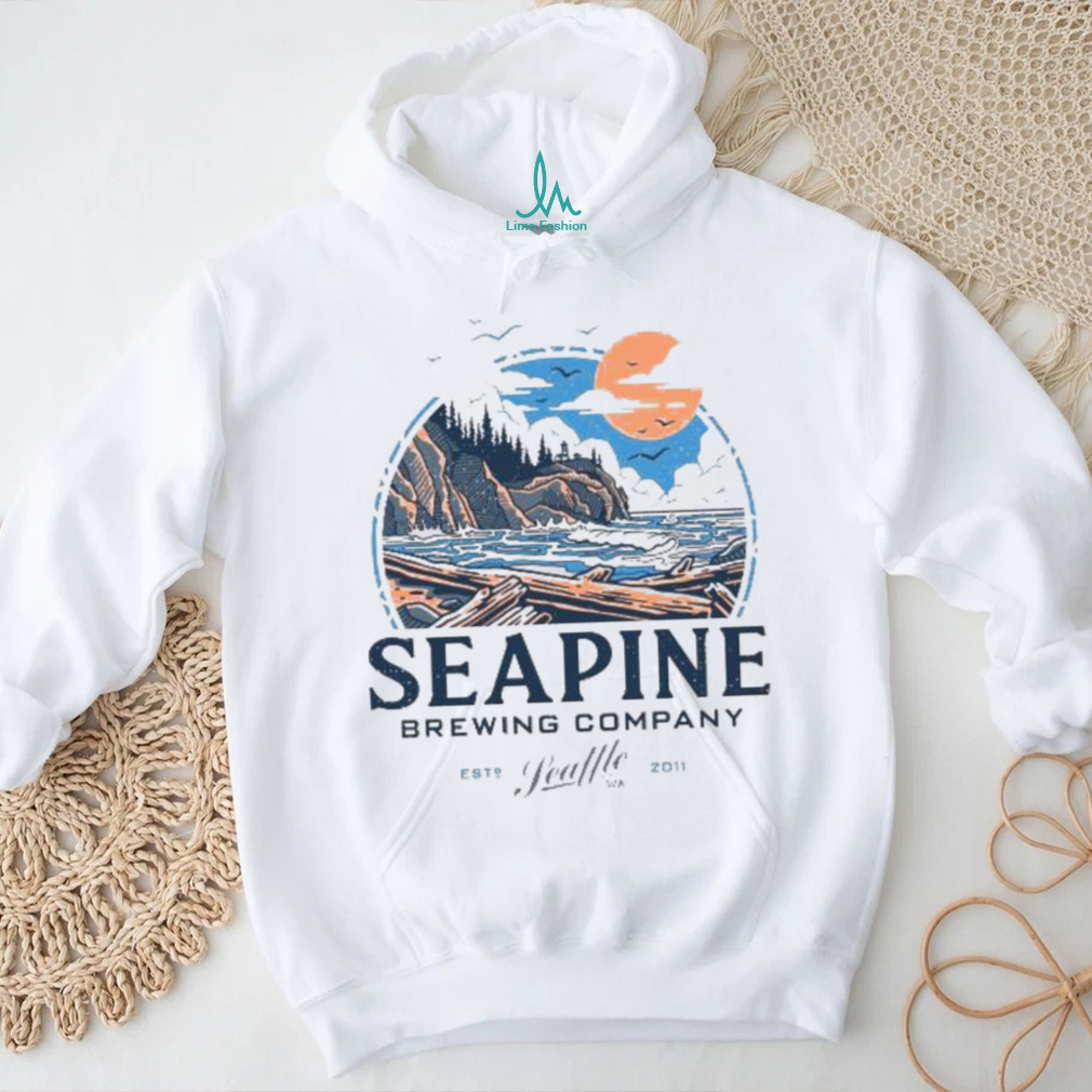Original Seapine Brewing Company Washington Brewery Box T Shirt Original Seapine Brewing Company Washington Brewery Box T Shirt