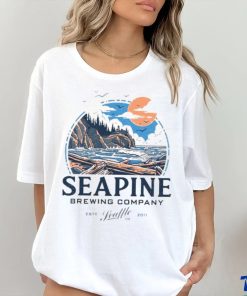 Original Seapine Brewing Company Washington Brewery Box T Shirt