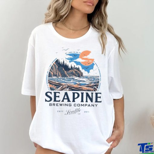 Original Seapine Brewing Company Washington Brewery Box T Shirt