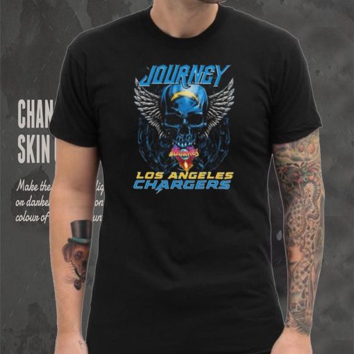 Original Skull Wings Journey Los Angeles Chargers T Shirt