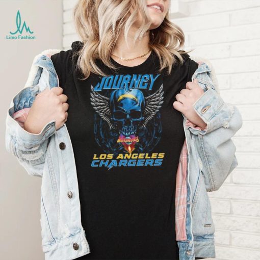 Original Skull Wings Journey Los Angeles Chargers T Shirt