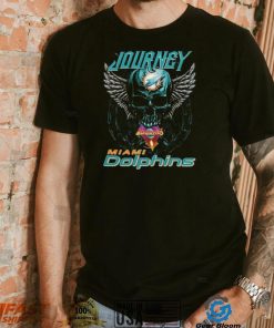 Original Skull Wings Journey Miami Dolphins T Shirt