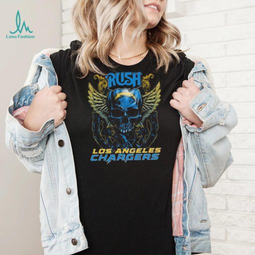 Original Skull Wings Rush Los Angeles Chargers T Shirt