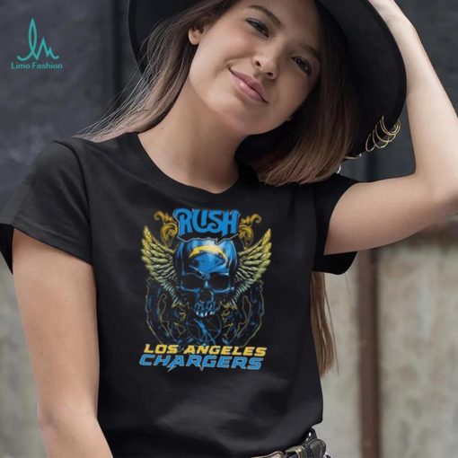 Original Skull Wings Rush Los Angeles Chargers T Shirt