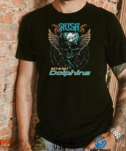 Original Skull Wings Rush Miami Dolphins T Shirt