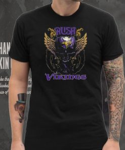 Original Skull Wings Rush Minnesota Vikings T Shirt