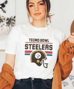 Original Tecmo Bowl Pittsburgh Steelers Helmet T Shirt