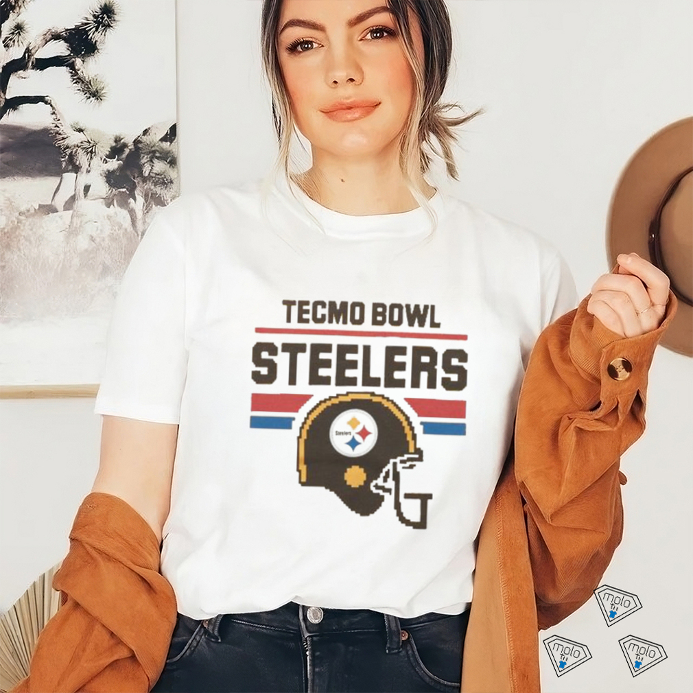 Original Tecmo Bowl Pittsburgh Steelers Helmet T Shirt Original Tecmo Bowl Pittsburgh Steelers Helmet T Shirt