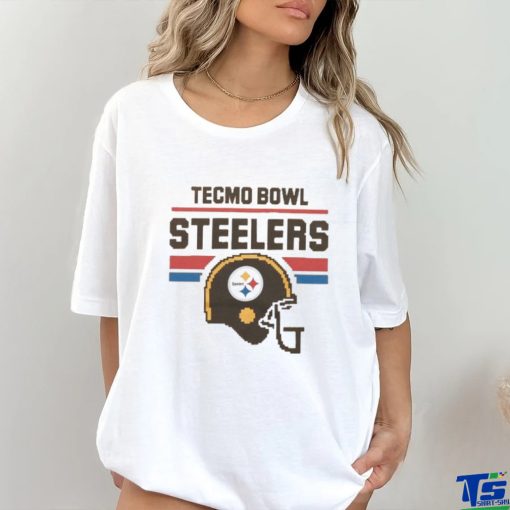 Original Tecmo Bowl Pittsburgh Steelers Helmet T Shirt