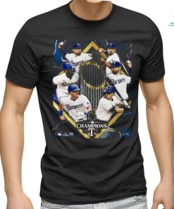 Original Texas Rangers Highland Mint 2023 World Series Champions T Shirt