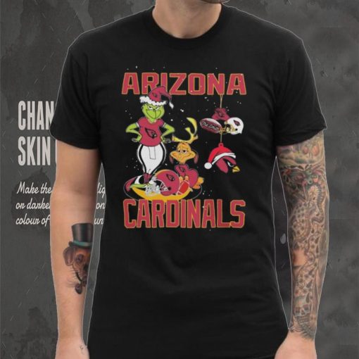 Original The Grinch And Dog Arizona Cardinals Ornament Christmas 2023 T Shirt