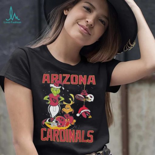 Original The Grinch And Dog Arizona Cardinals Ornament Christmas 2023 T Shirt