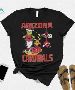 Original The Grinch And Dog Arizona Cardinals Ornament Christmas 2023 T Shirt