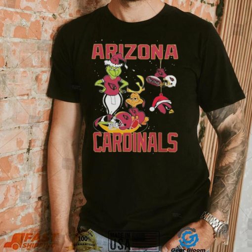 Original The Grinch And Dog Arizona Cardinals Ornament Christmas 2023 T Shirt