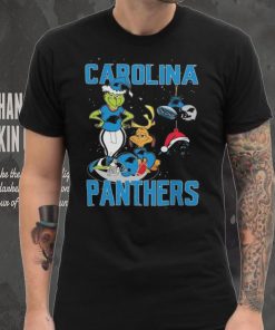 Original The Grinch And Dog Carolina Panthers Ornament Christmas 2023 T Shirt