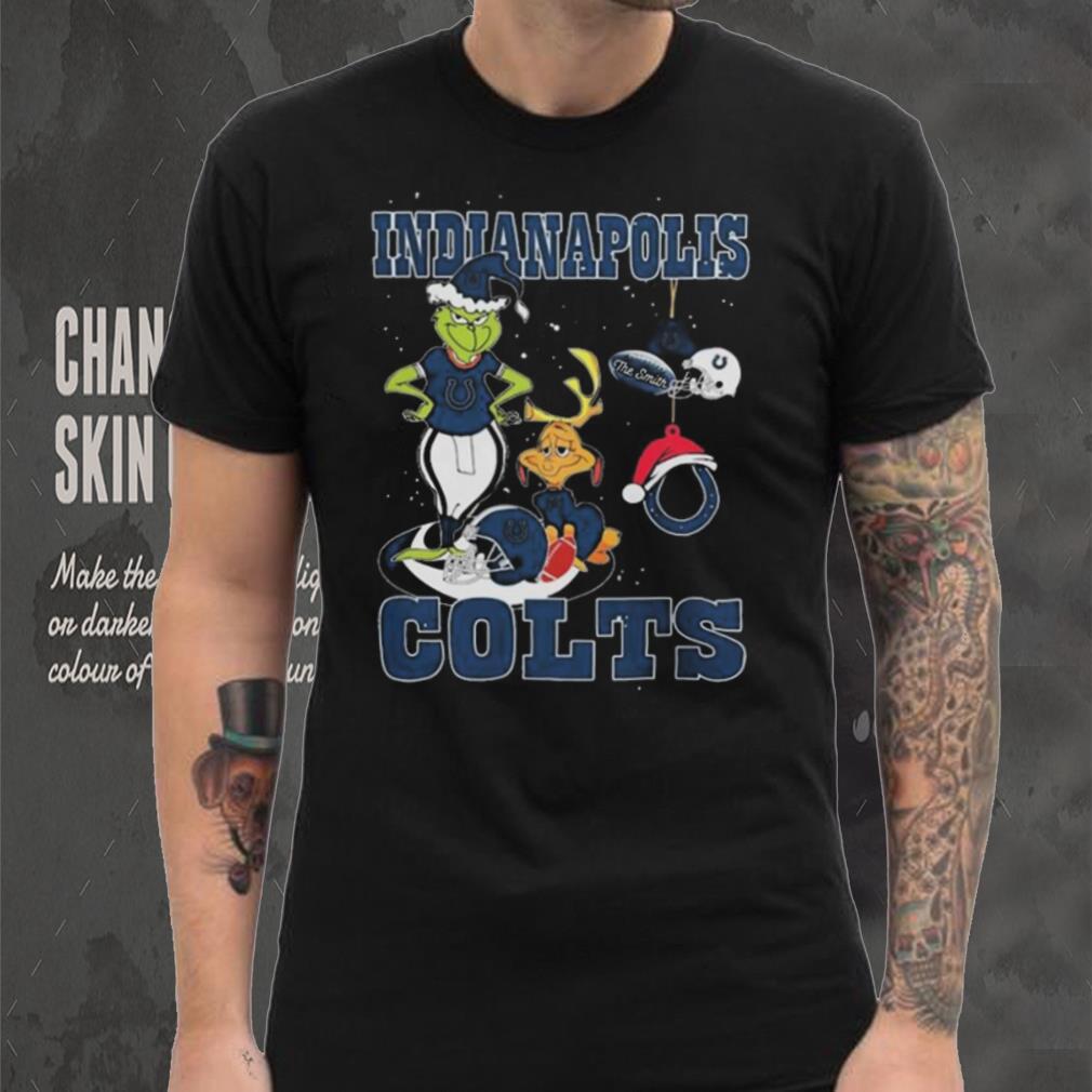 Original The Grinch And Dog Indianapolis Colts Ornament Christmas 2023 T Shirt Original The Grinch And Dog Indianapolis Colts Ornament Christmas 2023 T Shirt