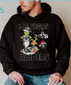 Original The Grinch And Dog Las Vegas Raiders Ornament Christmas 2023 T Shirt