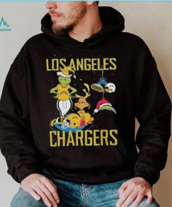 Original The Grinch And Dog Los Angeles Chargers Ornament Christmas 2023 T Shirt