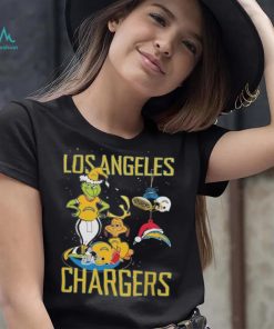 Original The Grinch And Dog Los Angeles Chargers Ornament Christmas 2023 T Shirt