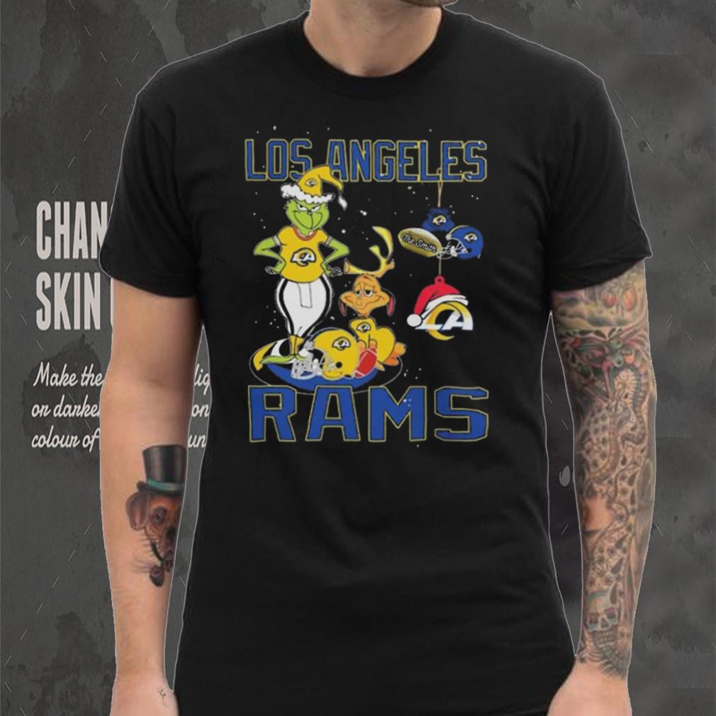 Original The Grinch And Dog Los Angeles Rams Ornament Christmas 2023 T Shirt Original The Grinch And Dog Los Angeles Rams Ornament Christmas 2023 T Shirt