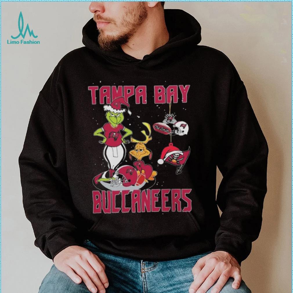 Original The Grinch And Dog Tampa Bay Buccaneers Ornament Christmas 2023 T Shirt Original The Grinch And Dog Tampa Bay Buccaneers Ornament Christmas 2023 T Shirt