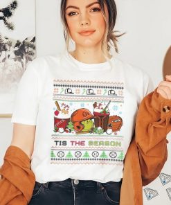 Original The Grinch Baltimore Orioles Tis The Damn Season Ugly Christmas T Shirt