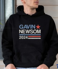 Original Vintage Gavin Newsom 2024 For President Election Campaign T Shirt