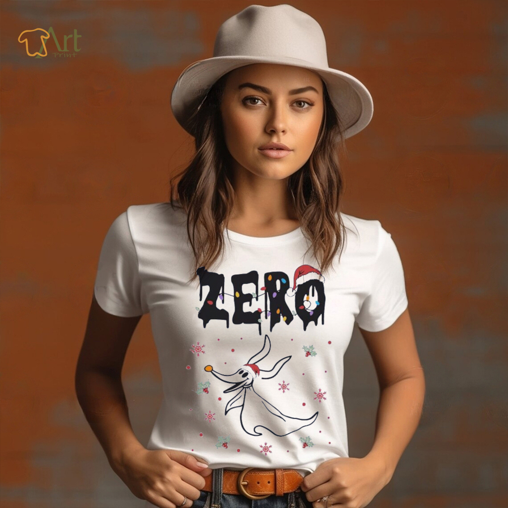 Original Zero santa nightmare before Christmas light Shirt Original Zero santa nightmare before Christmas light Shirt