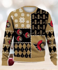 Ottawa Senators Ice Hockey NHL Ugly Christmas Sweater