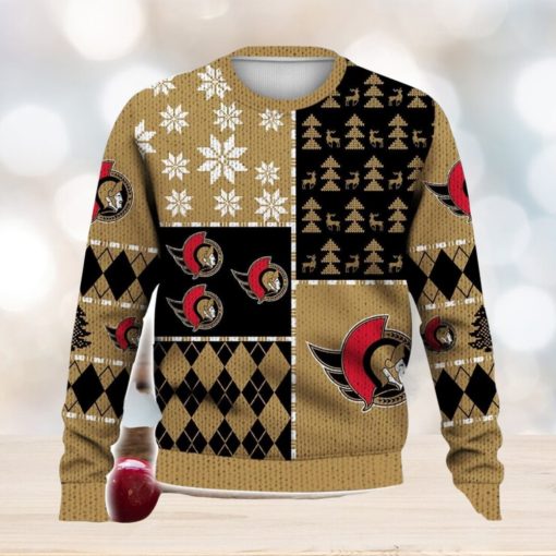 Ottawa Senators Ice Hockey NHL Ugly Christmas Sweater