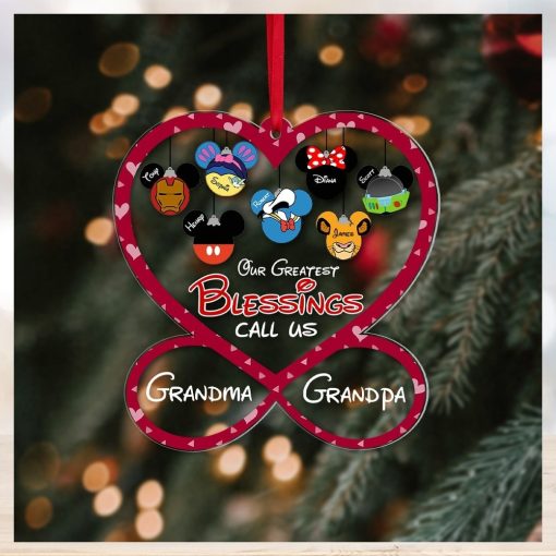 Our Greatest Blessings Call Us, Personalized Ornament