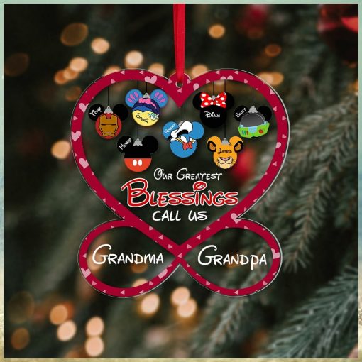 Our Greatest Blessings Call Us, Personalized Ornament