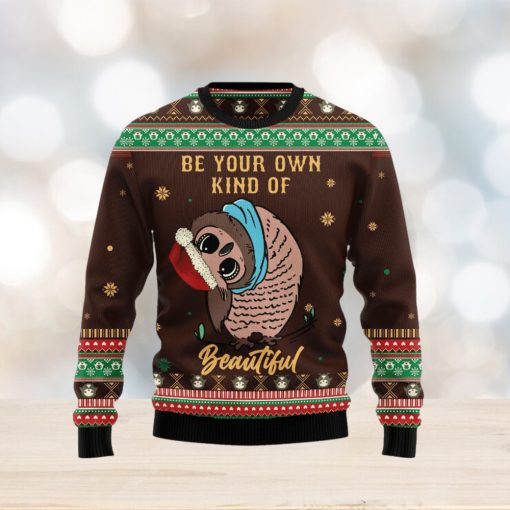 Owl Beautiful Christmas Ugly Christmas Sweater