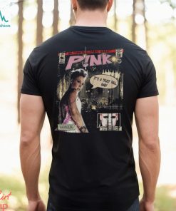 P!Nk Comic Shirt Sweatshirt 90S Vintage Merch Book Art Trustfall World Tour Album Graphic Tee Unisex Fan Gift Hoodie V4 Classic