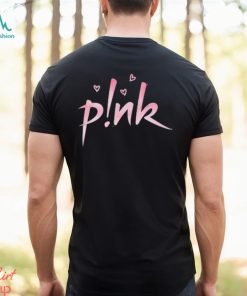 P!Nk Lyric Album Song Doodle Art Water Color Pink Shirt