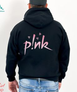 P!Nk Lyric Album Song Doodle Art Water Color Pink Shirt