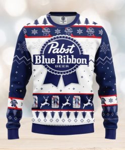 Pabst Blue Beer Ugly Christmas Sweater