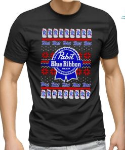 Pabst Blue Ribbon Ugly Christmas shirt