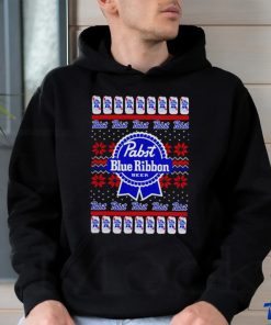 Pabst Blue Ribbon Ugly Christmas shirt