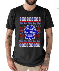 Pabst Blue Ribbon Ugly Christmas shirt