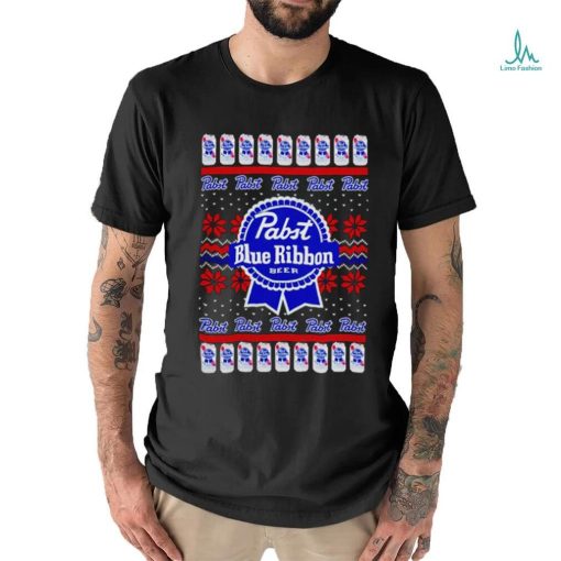 Pabst Blue Ribbon Ugly Christmas shirt