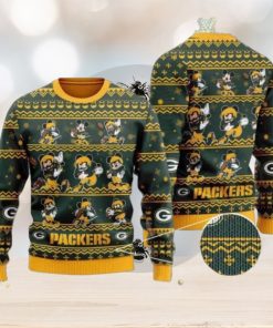 Packers Mickey Mouse Knitted Ugly Christmas Sweater