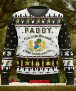 Paddys Irish Whiskey Ugly Christmas Sweater 2023 Christmas Gift 3D Sweater