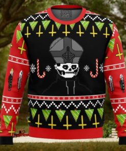 Papa Emeritus Ugly Christmas Sweater