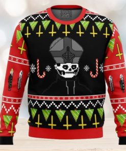 Papa Emeritus Ugly Christmas Sweater