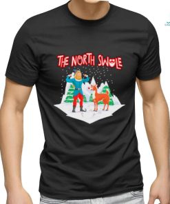 Papa Swolio Elf and Reindeer the north swole shirt