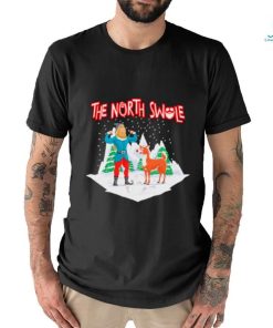 Papa Swolio Elf and Reindeer the north swole shirt