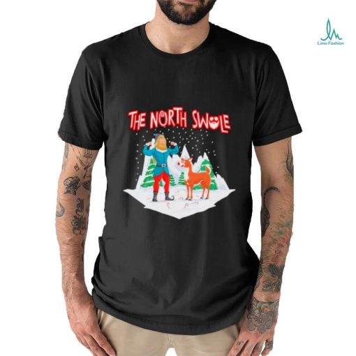 Papa Swolio Elf and Reindeer the north swole shirt